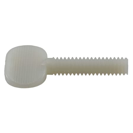 Midwest Fastener Thumb Screw, 1/4"-20 Thread Size, Plastic, 1 in Lg, 10 PK 36764